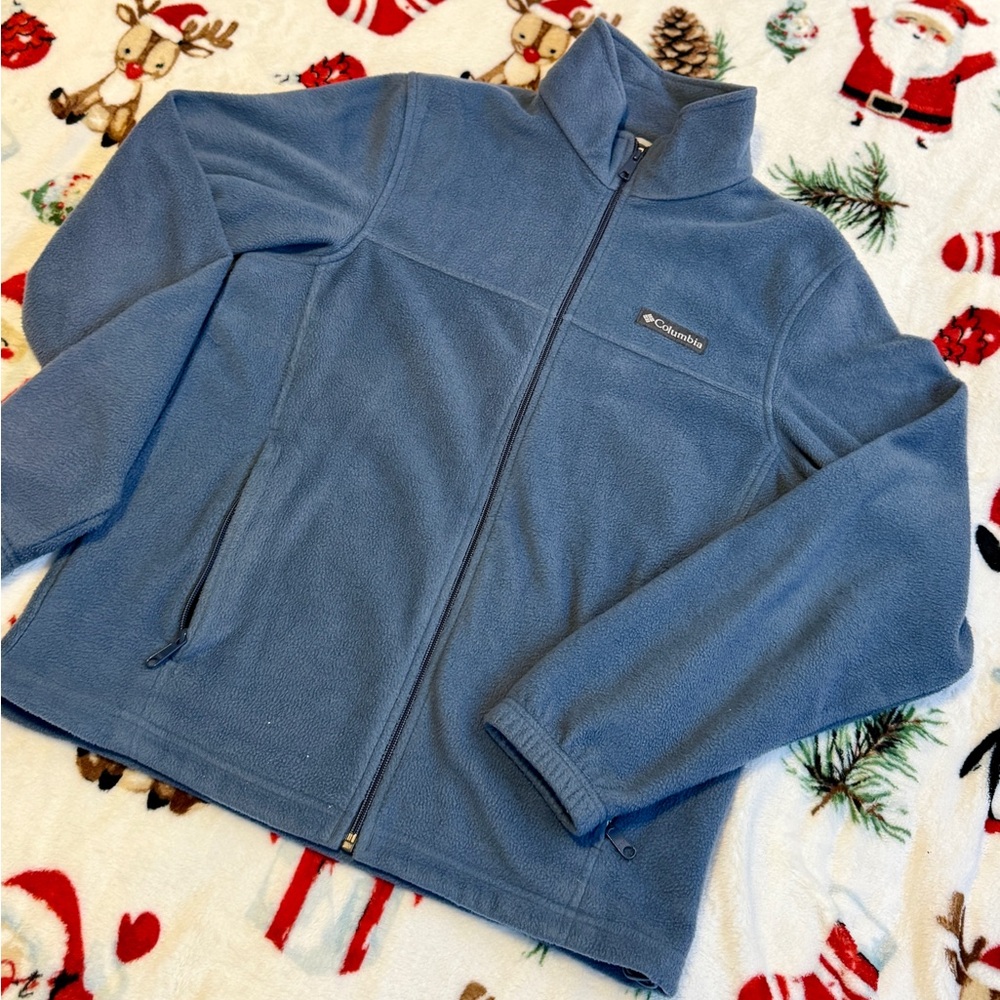 Columbia Kids Soft Blue Fleece Jacket
